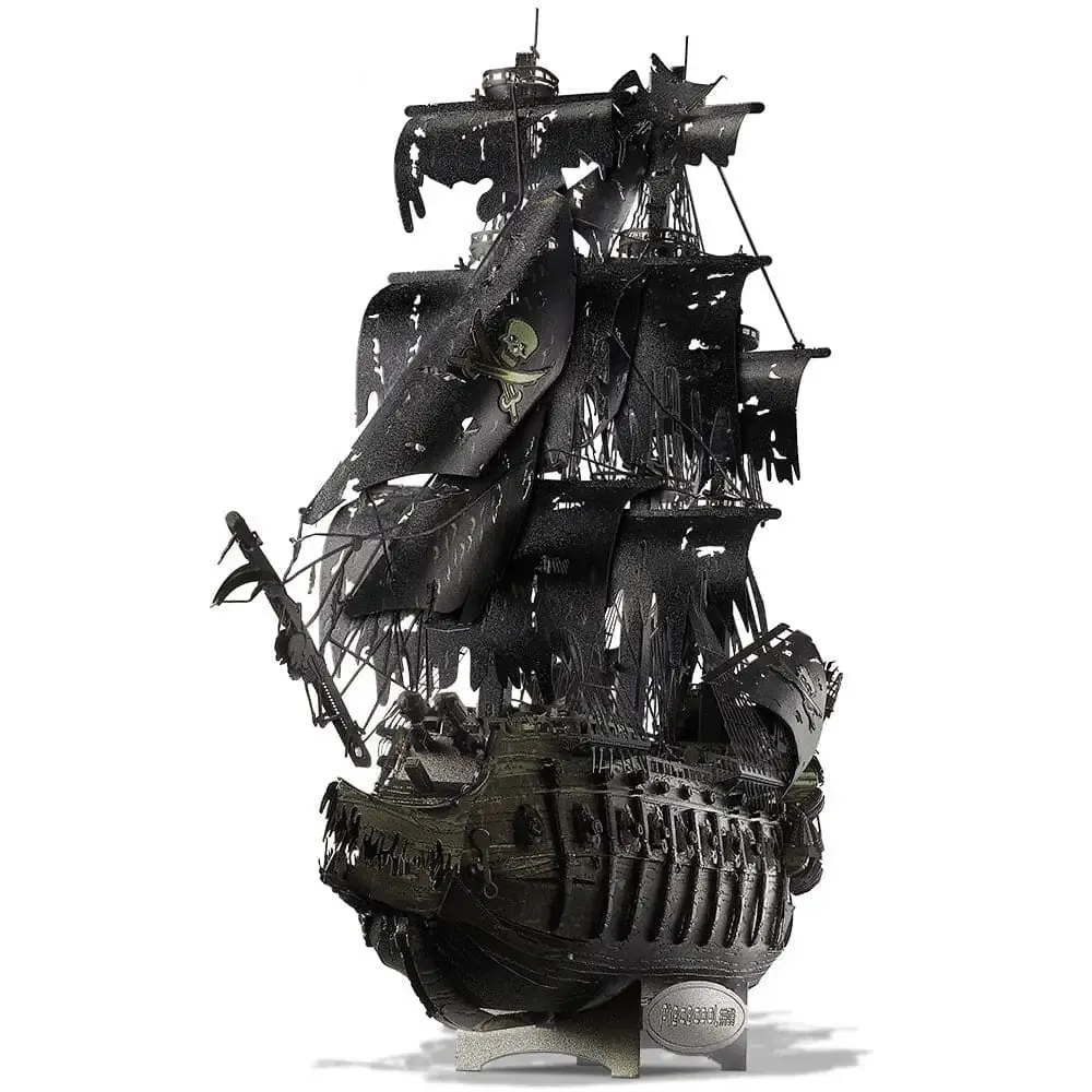 3d Metal Puzzle the Flying Dutchman Model Building Kits Pirate Ship Jigsaw for Teens Brain Teaser Diy Toys