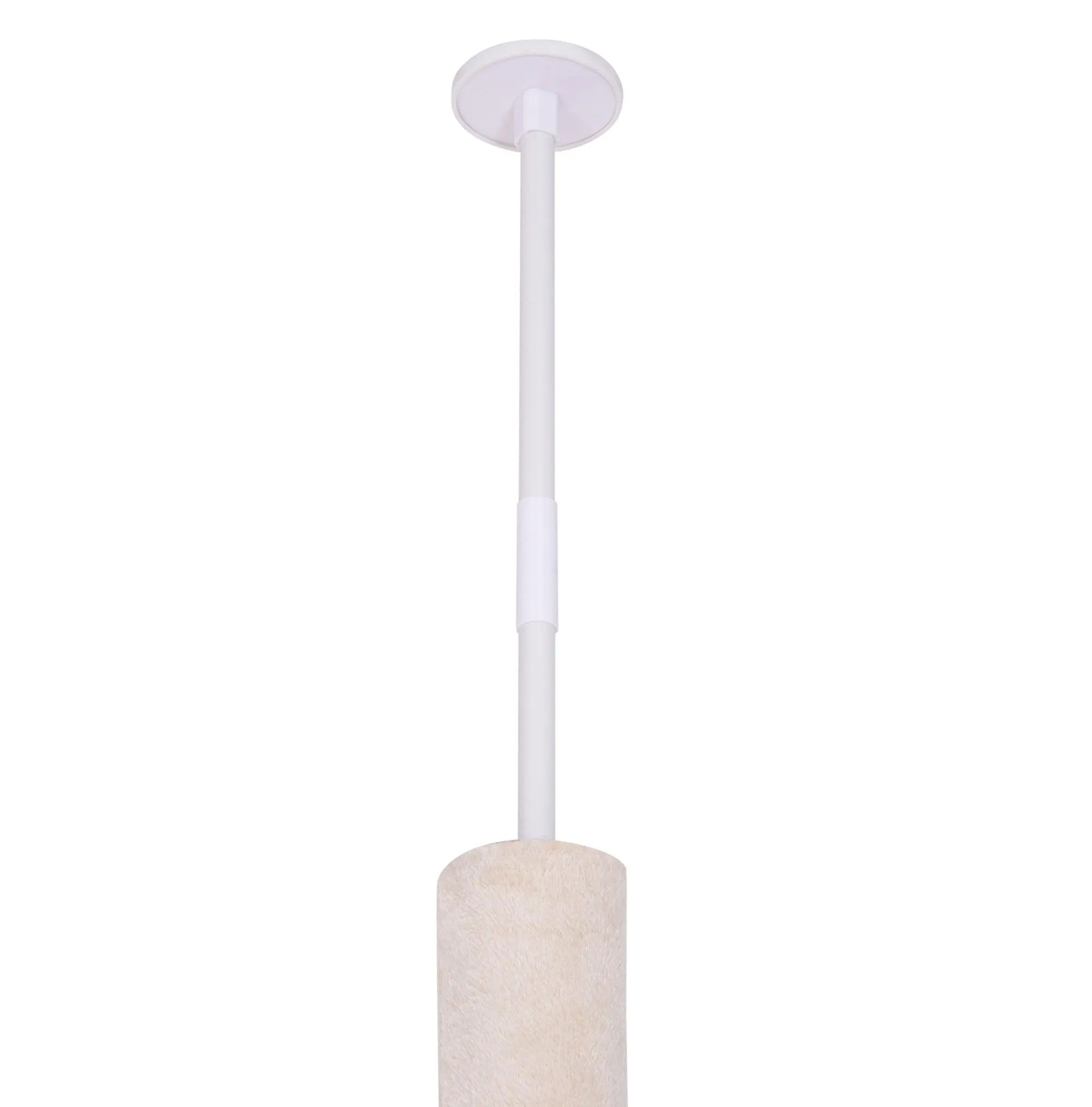 Adjustable Floor to Ceiling Cat Tree, 230-260cm, Beige