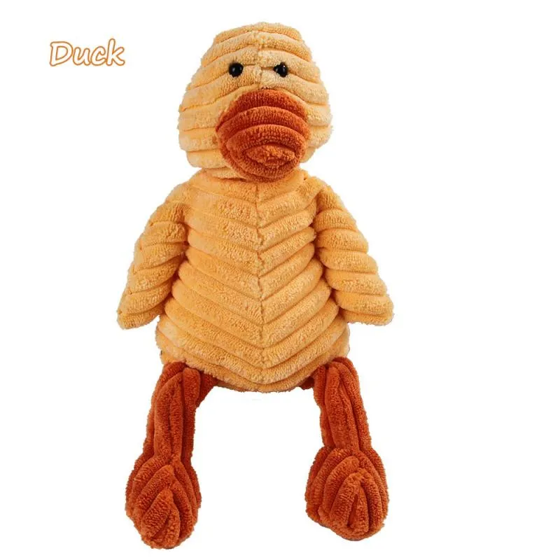 Animal Themed Dog Chew Toys with Squeaker