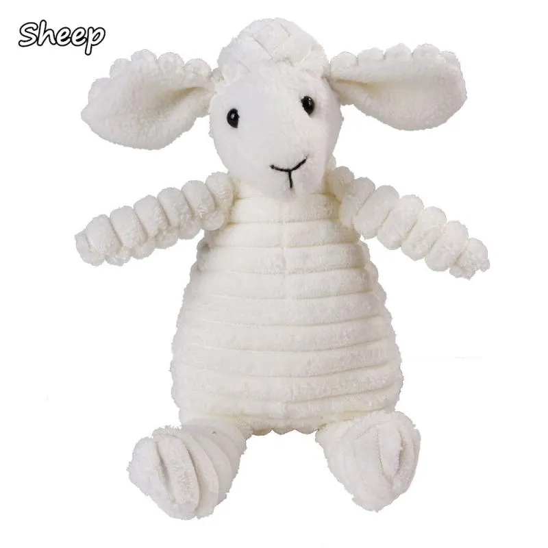 Animal Themed Dog Chew Toys with Squeaker