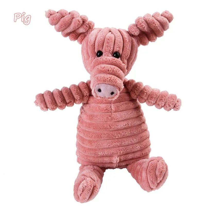 Animal Themed Dog Chew Toys with Squeaker