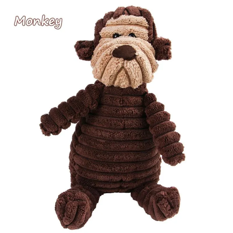 Animal Themed Dog Chew Toys with Squeaker