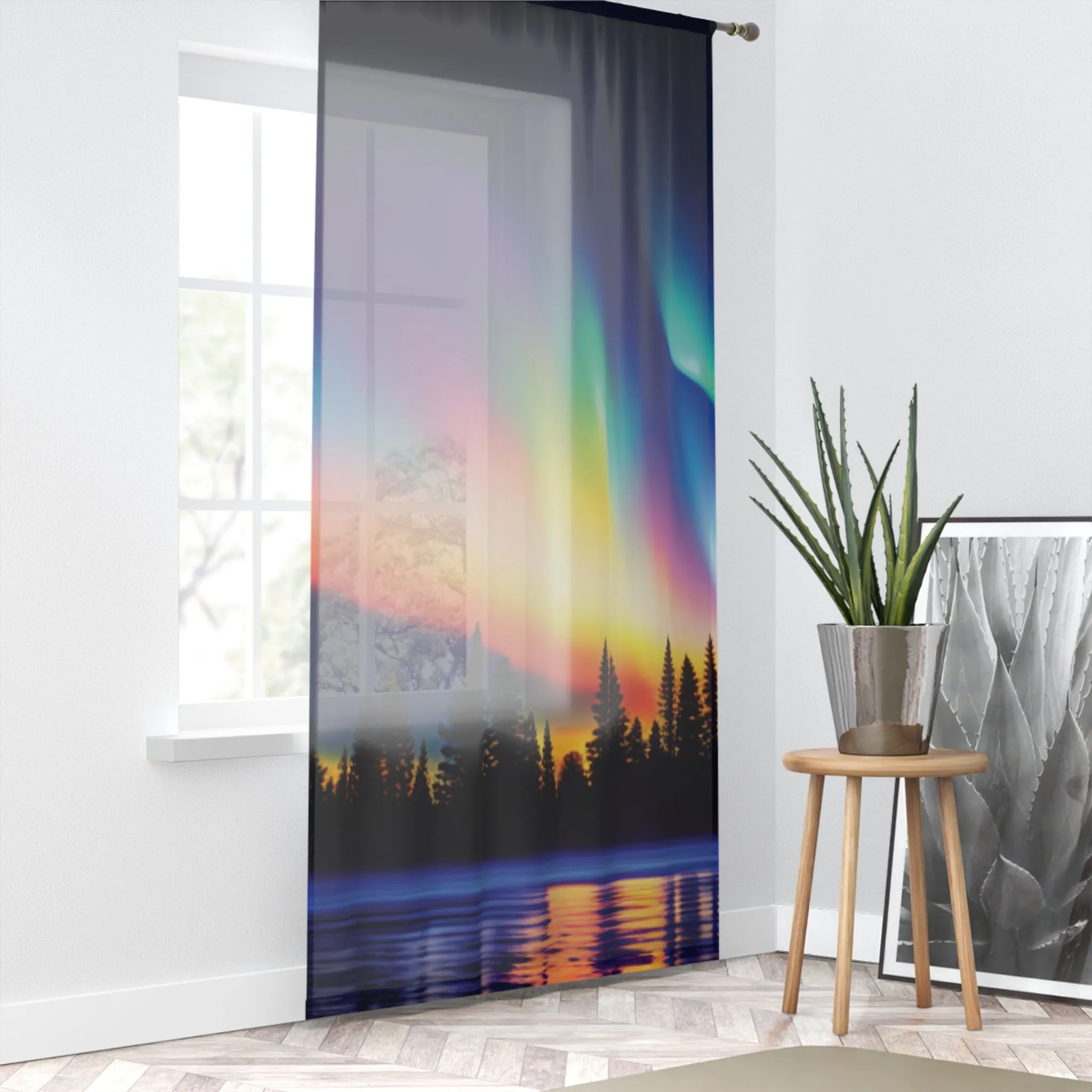 Aurora Left Window Curtain