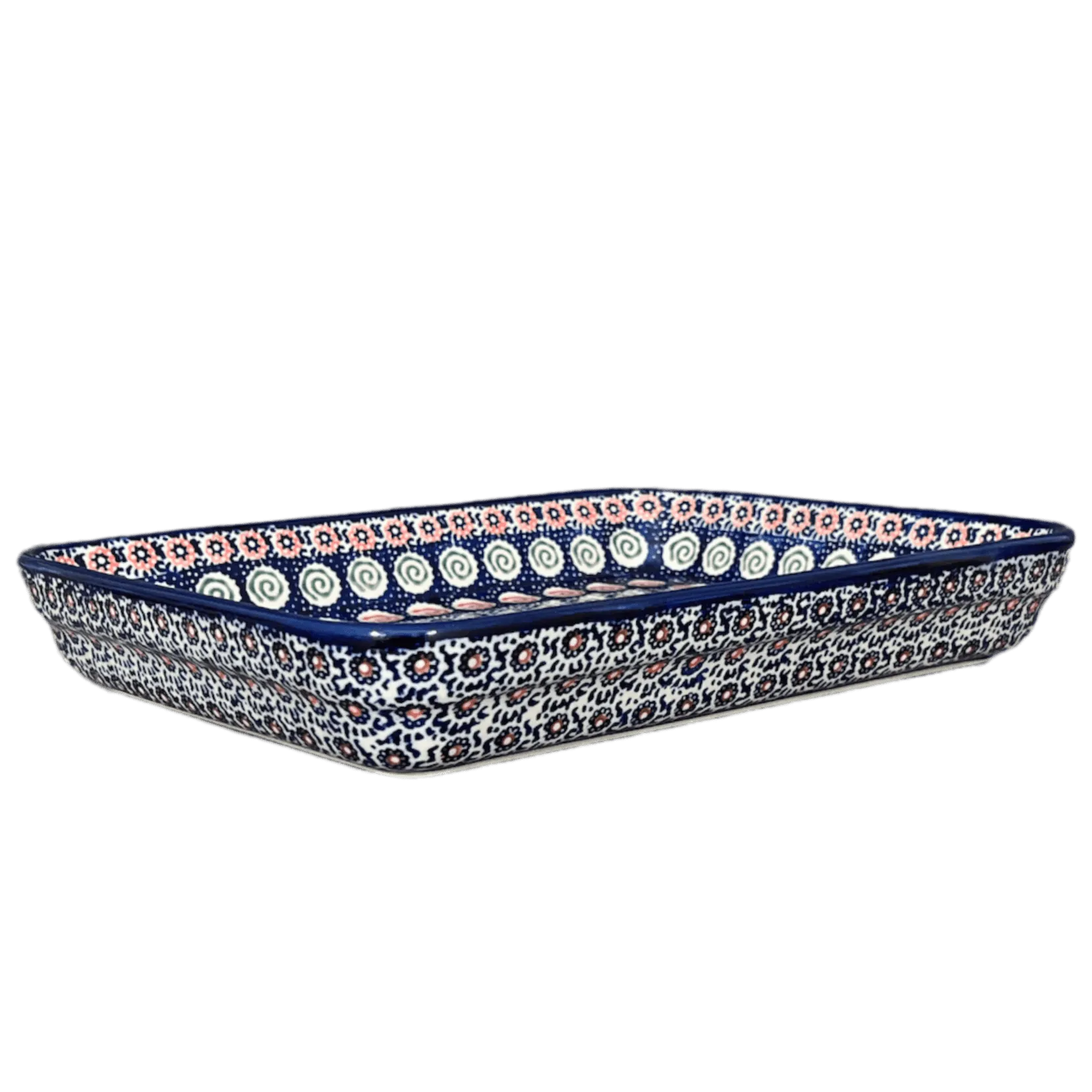 Baker, Rectangular, Shallow, 9" x 11" in "Carnival" by Manufaktura | P104U-RWS
