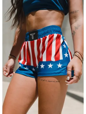 Battle Star 2.0 Women's Fight Shorts (3" Inseam) Battle Star 2.0 Women's Fight Shorts (3" Inseam)