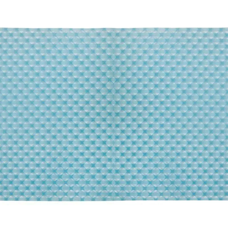 Blue Anti Slip Crossline Shower Mat