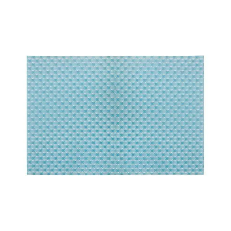 Blue Anti Slip Crossline Shower Mat
