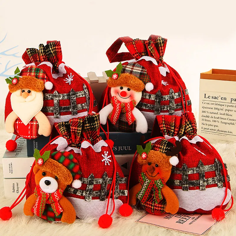 (Christmas Hot Sale) Kerstmis Gift Doll Zakken