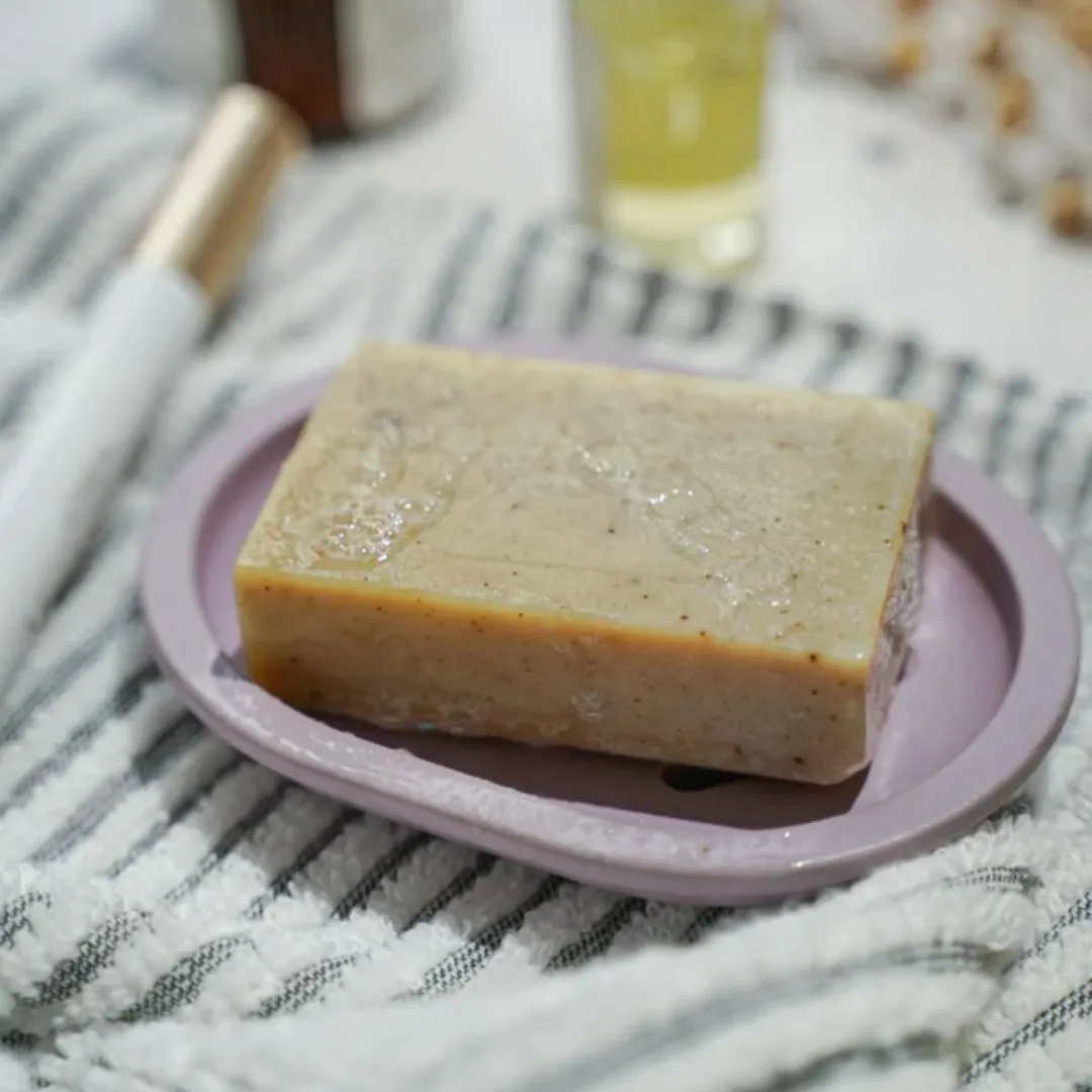 Concrete Soap Dish (Lilac)