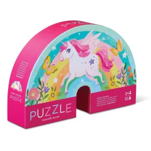 Crocodile Creek 12 Piece Puzzle Sweet Unicorn