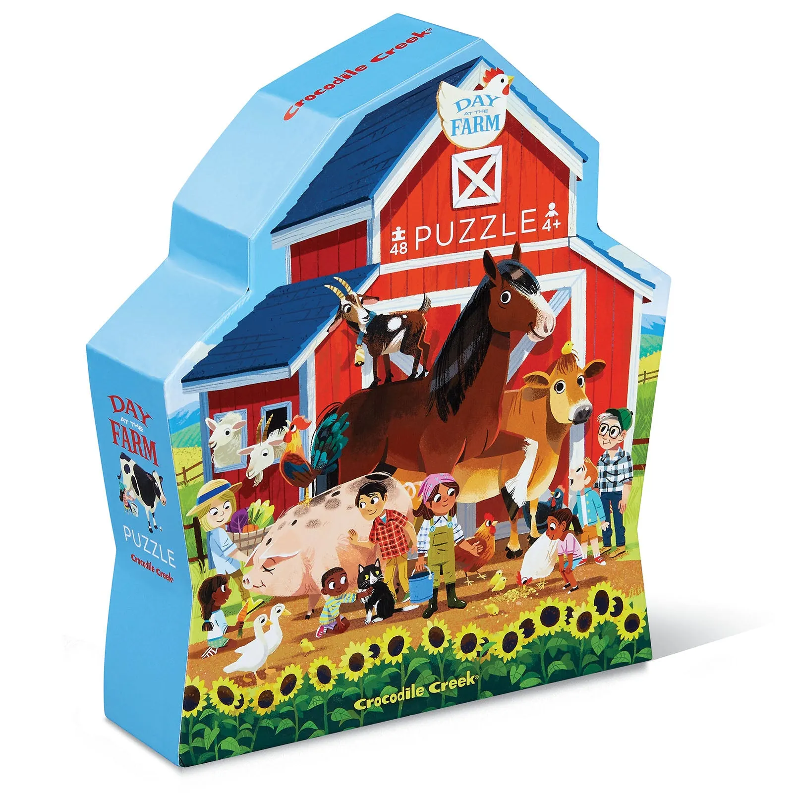 Crocodile Creek 48 Piece Puzzle Day at the Farm