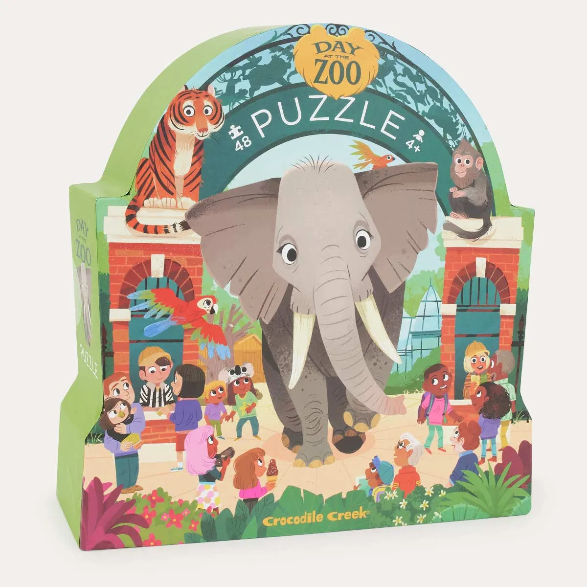 Crocodile Creek 48 Piece Puzzle Day at the Zoo