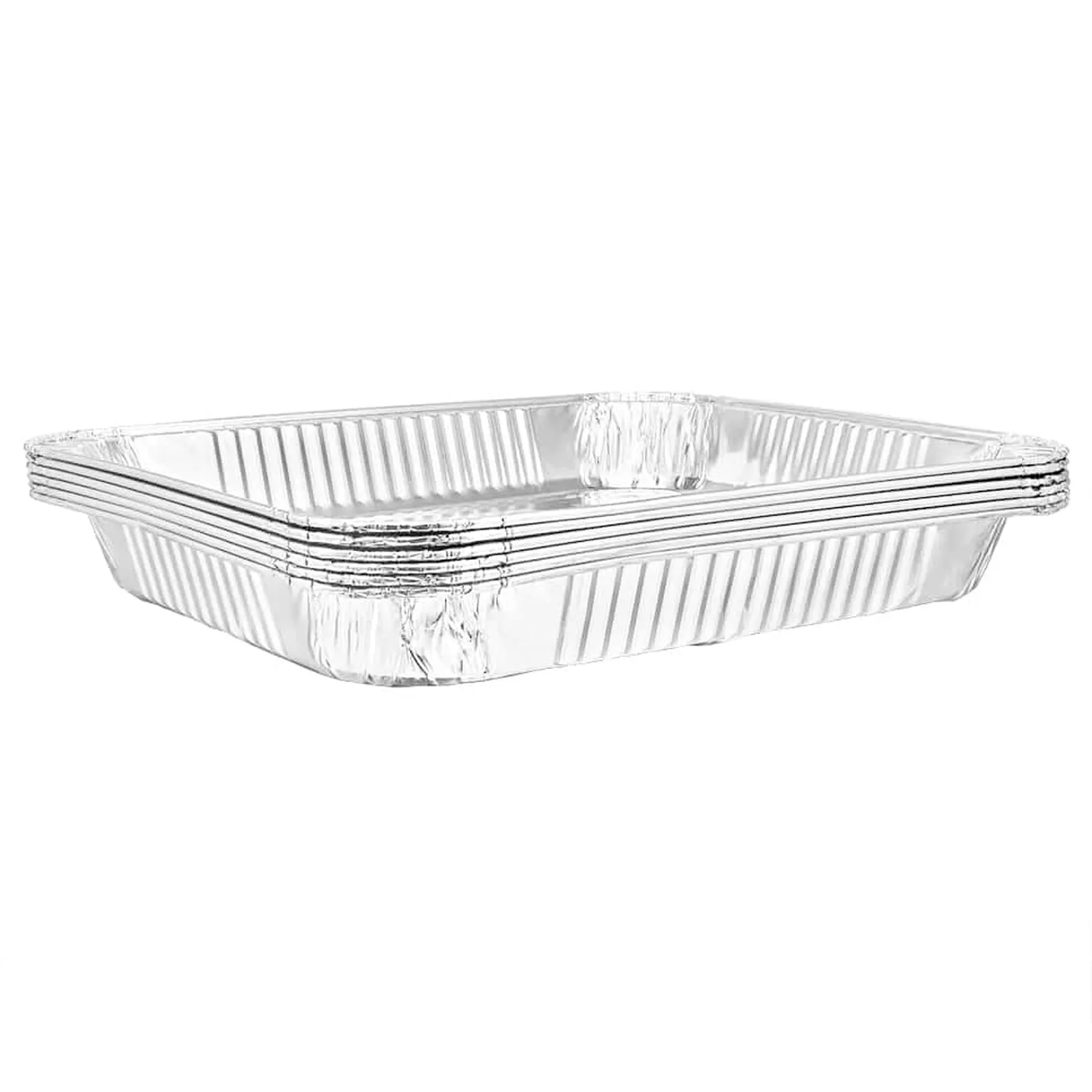 Disposable Aluminum Half Size Medium/Shallow Pans
