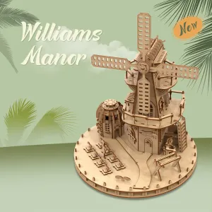 Fashion Simple Williams Manor Shape Puzzle Toys Fashion Simple Williams Manor Shape Puzzle Toys