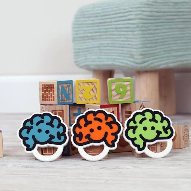 Fat Brain Toys Brain Teether