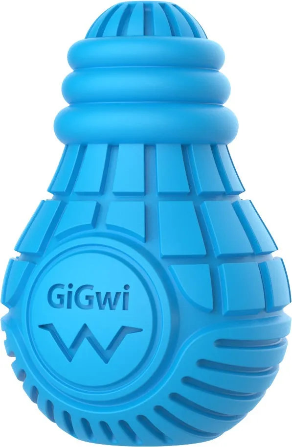 GiGwi Bulb Treat Dispenser Rubber Dog Toy (Small)