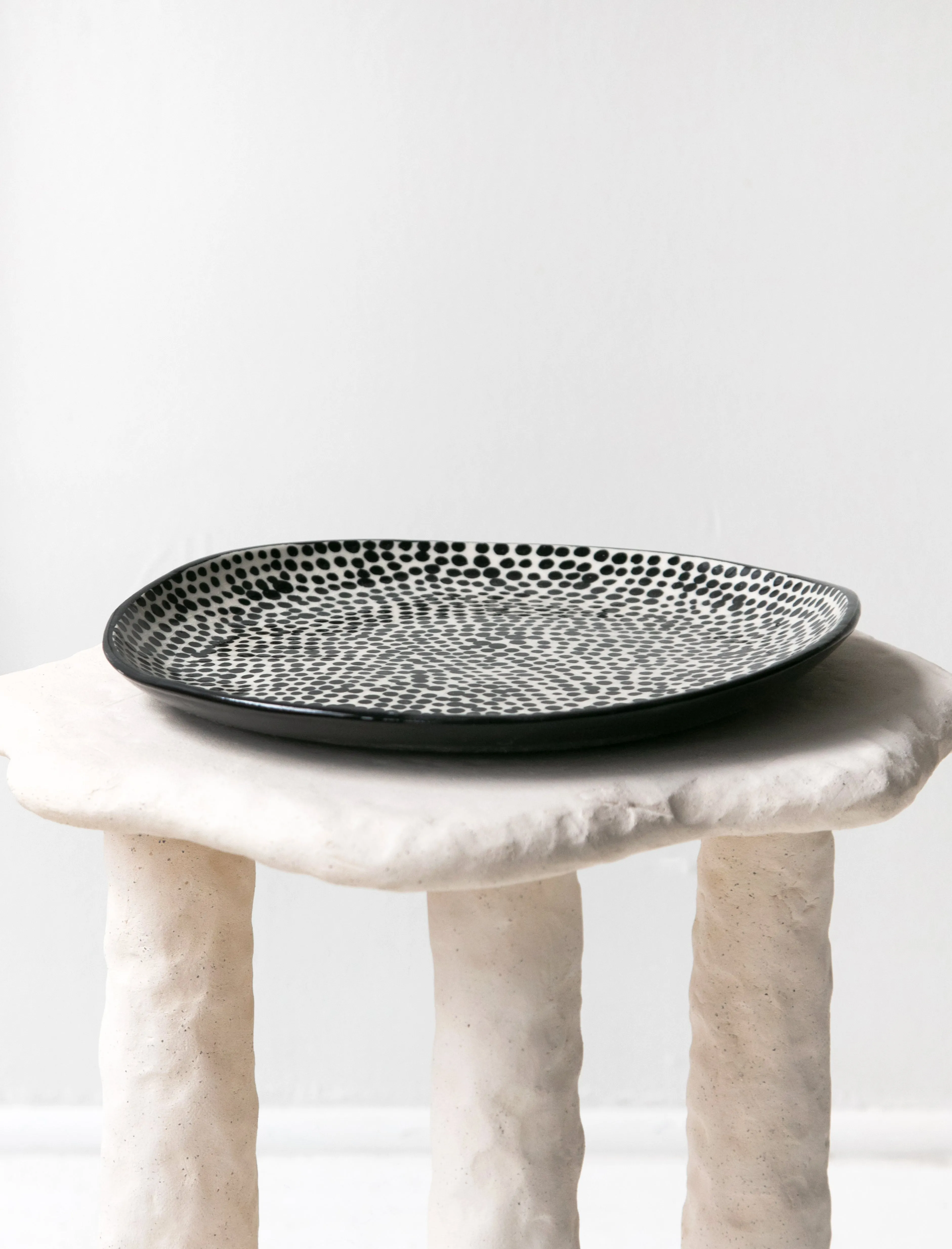 Hand Painted Dot Dishes