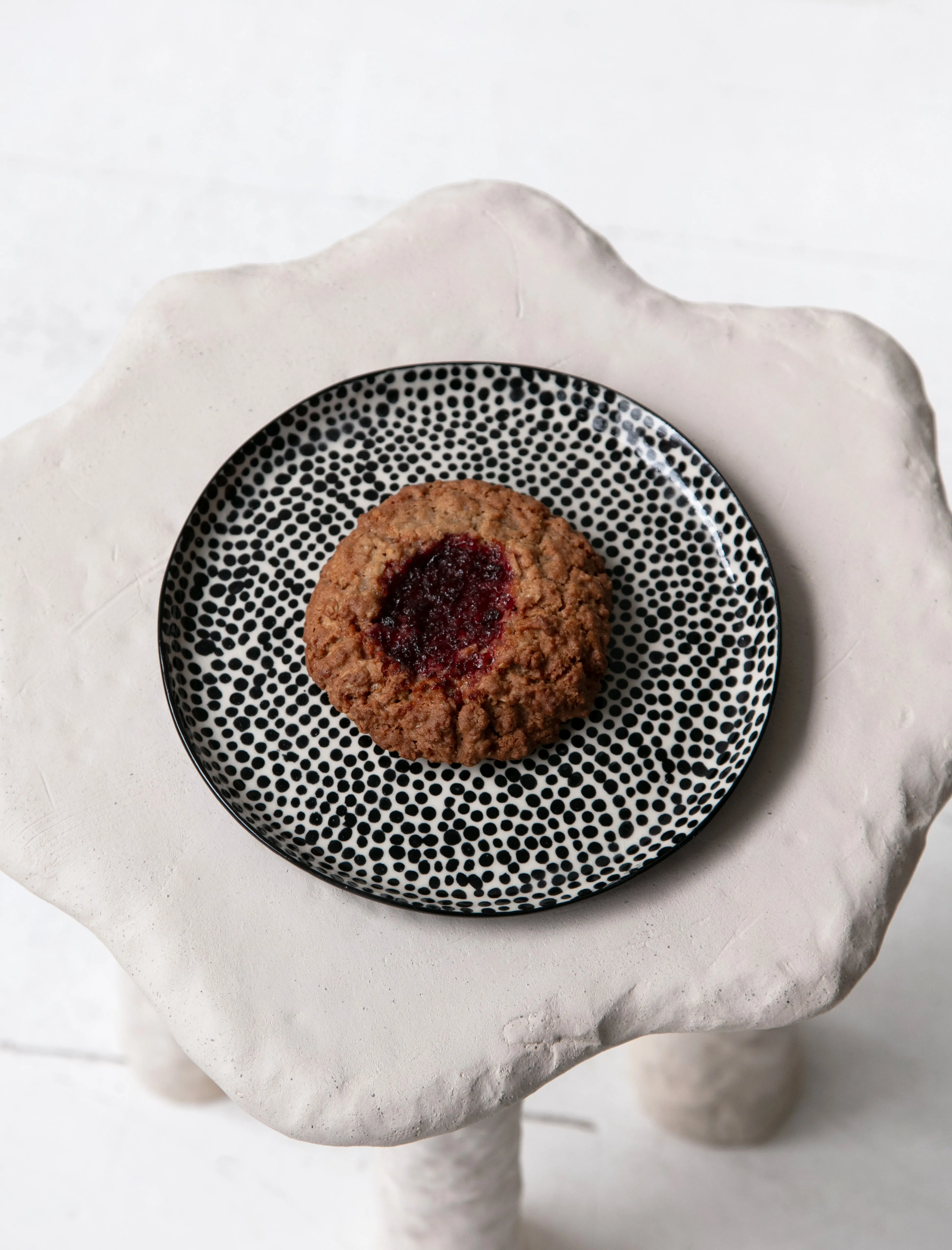 Hand Painted Dot Dishes