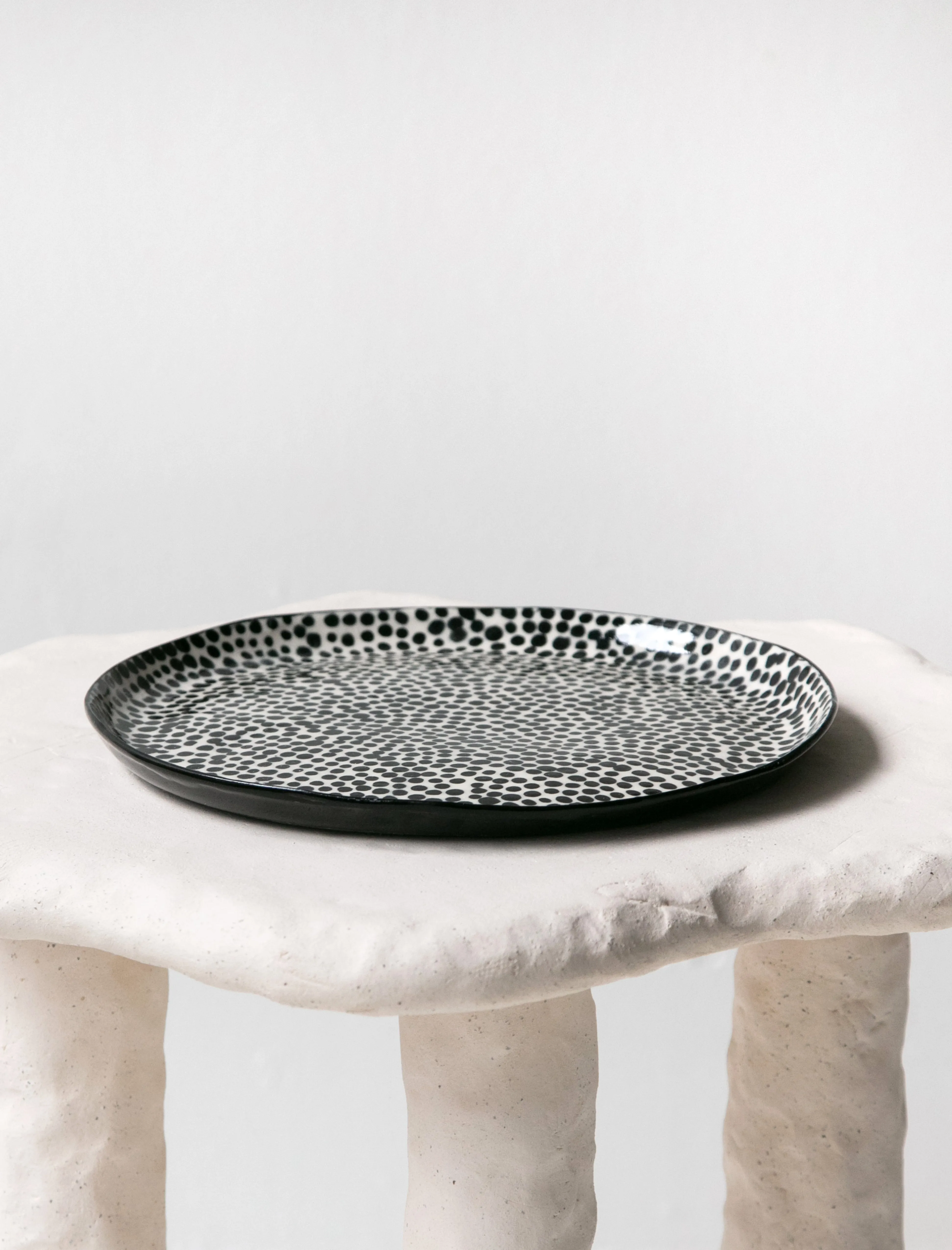 Hand Painted Dot Dishes