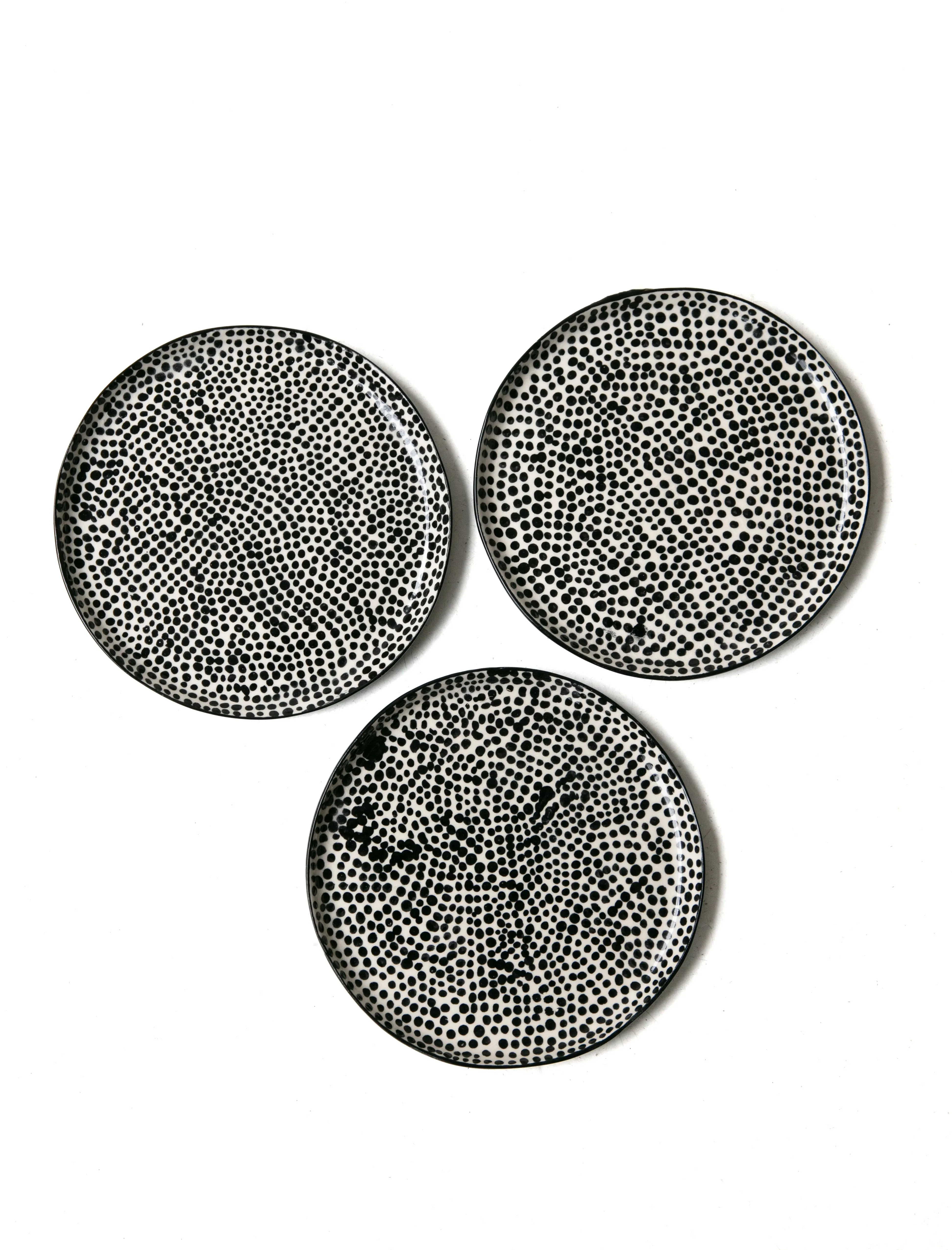 Hand Painted Dot Dishes