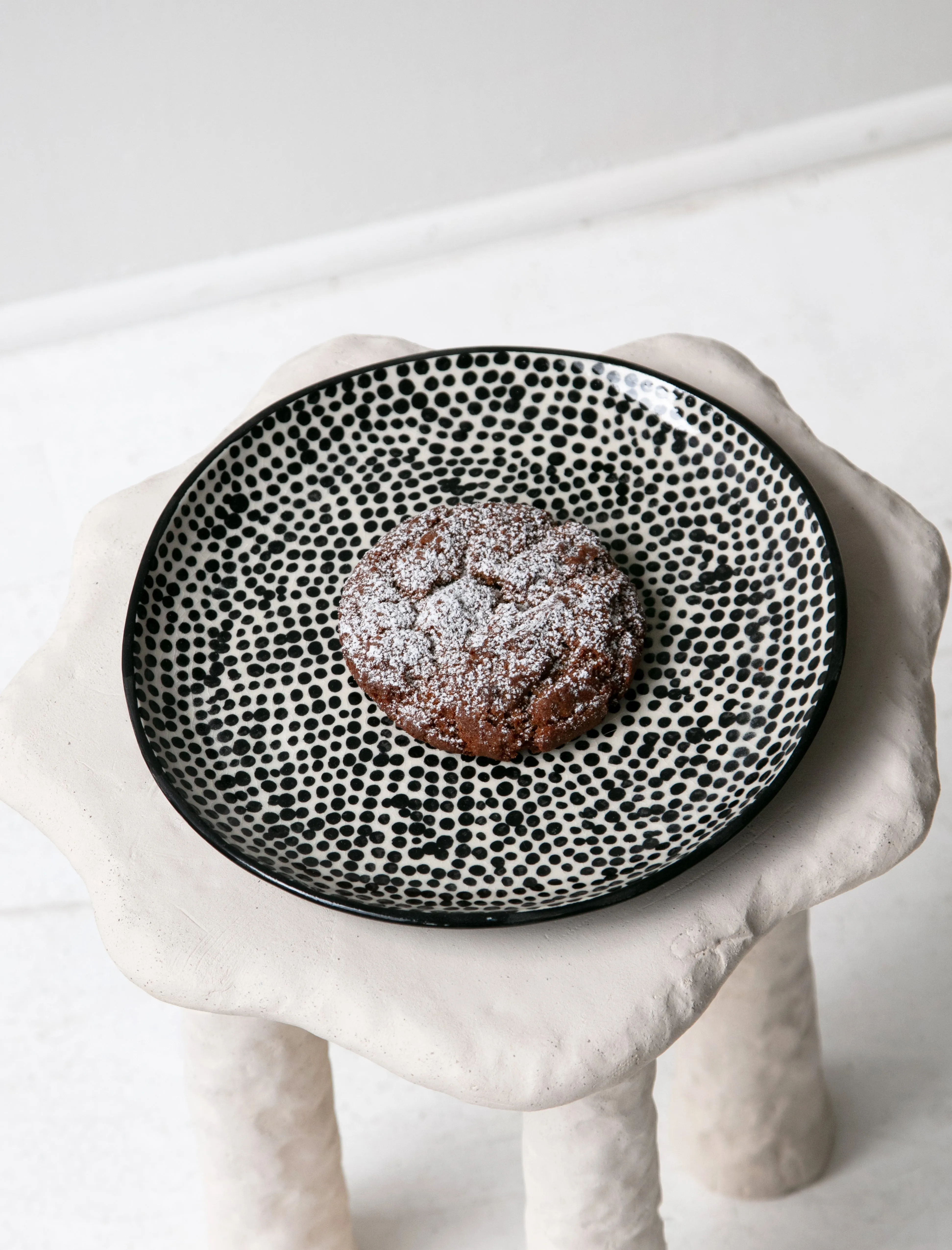Hand Painted Dot Dishes