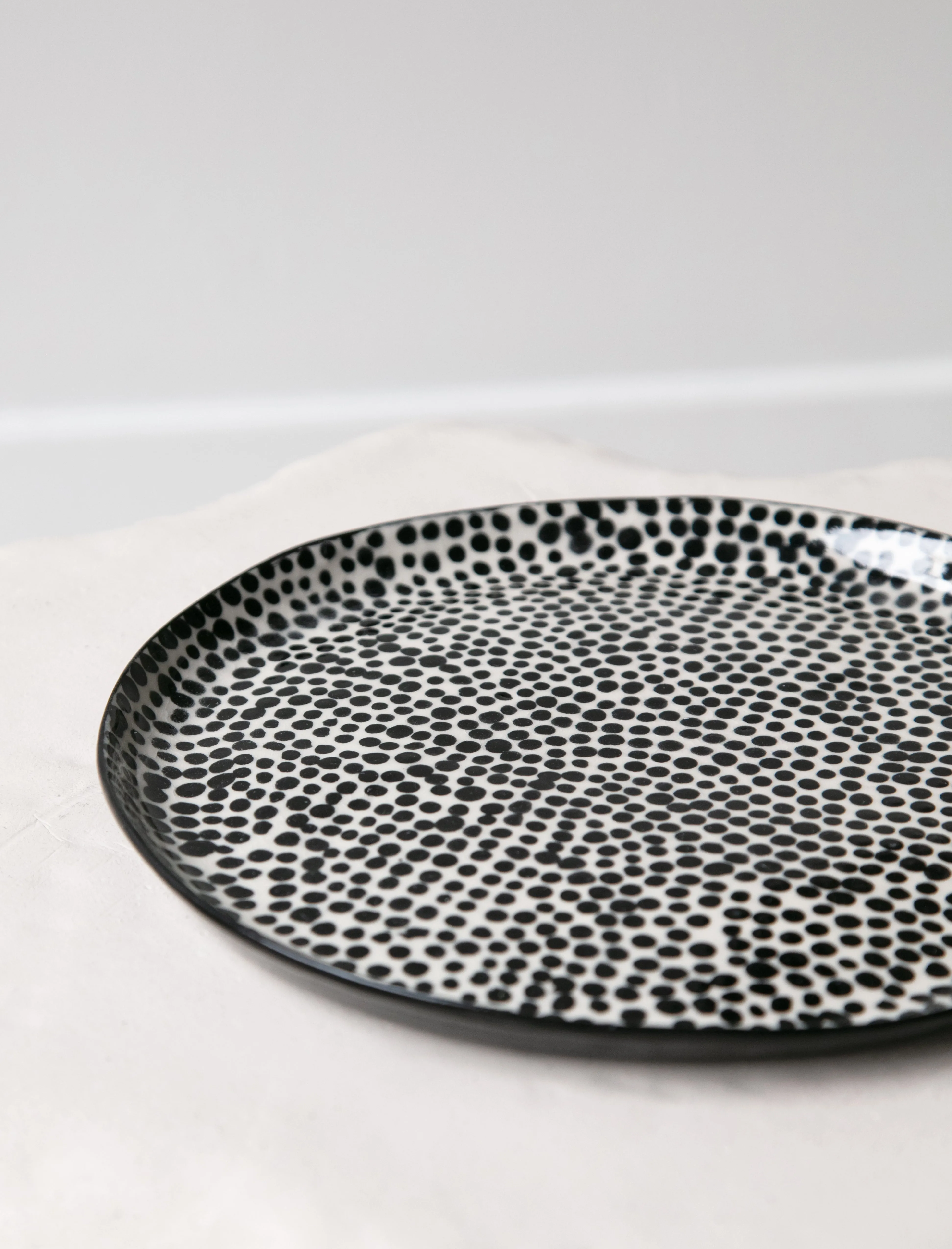 Hand Painted Dot Dishes