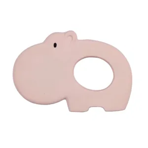 Hippo - Natural Rubber Baby Teether