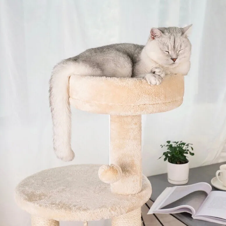 Large Multi-Level Cat Tree & Scratching Post