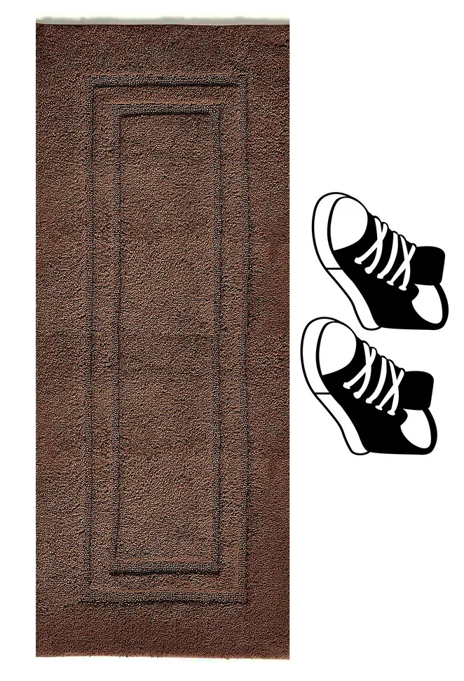 Luxury Extra Large Bath Mat 100% Egyptian Cotton Floor Mats Bath Rugs Water Absorbent Bathroom Toilet Pedestal Carpet Mats
