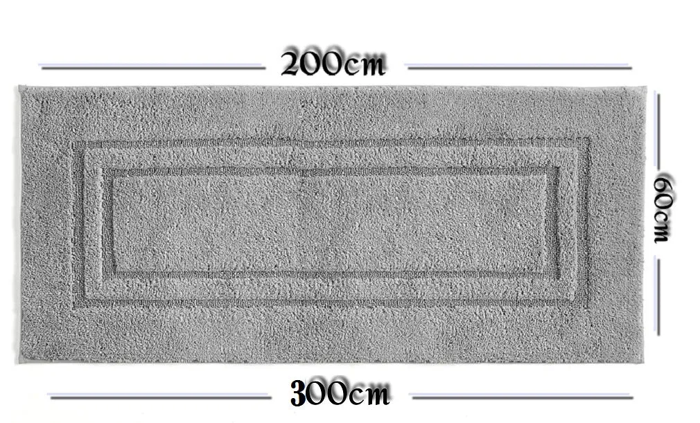Luxury Extra Large Bath Mat 100% Egyptian Cotton Floor Mats Bath Rugs Water Absorbent Bathroom Toilet Pedestal Carpet Mats