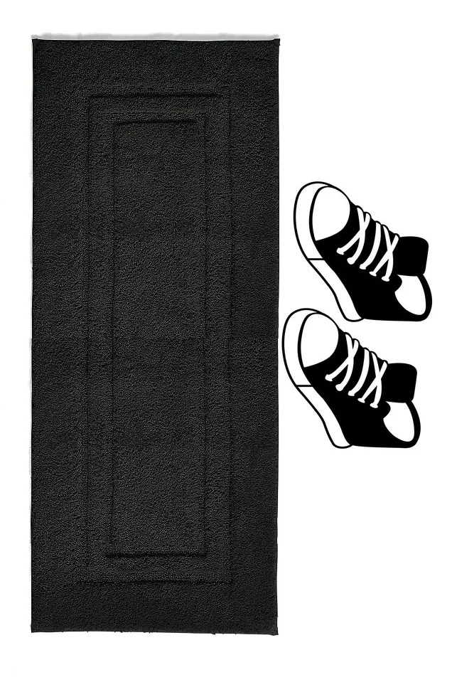Luxury Extra Large Bath Mat 100% Egyptian Cotton Floor Mats Bath Rugs Water Absorbent Bathroom Toilet Pedestal Carpet Mats