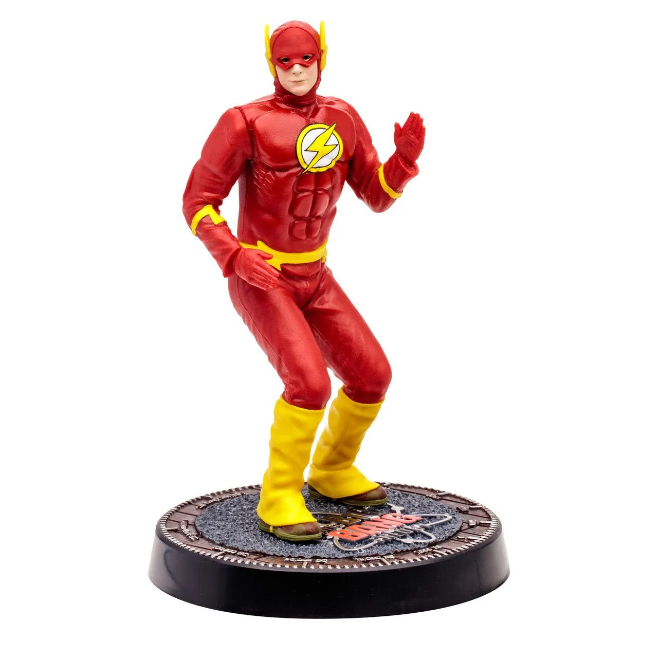 McFarlane Movie Maniacs WB 100: Sheldon Cooper as The Flash (Big Bang Theory)