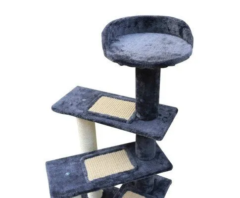 Multi Level Cat Scratching Tree - Grey