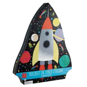 Rocket in Space Jigsaw Puzzle