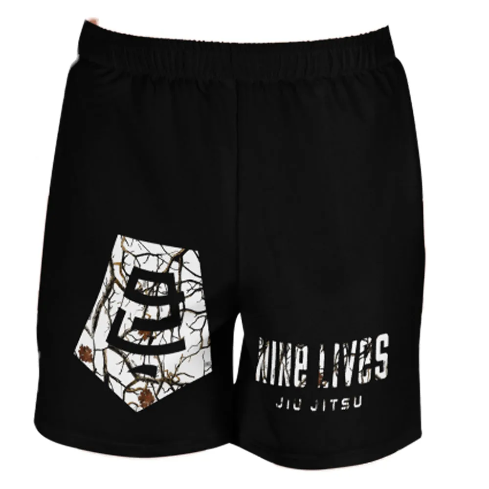 Snow Tree Camo Men's Athletic Shorts