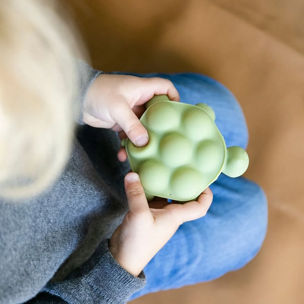 The Chew - Slow Poke Turtle Teether by Doddle & Co
