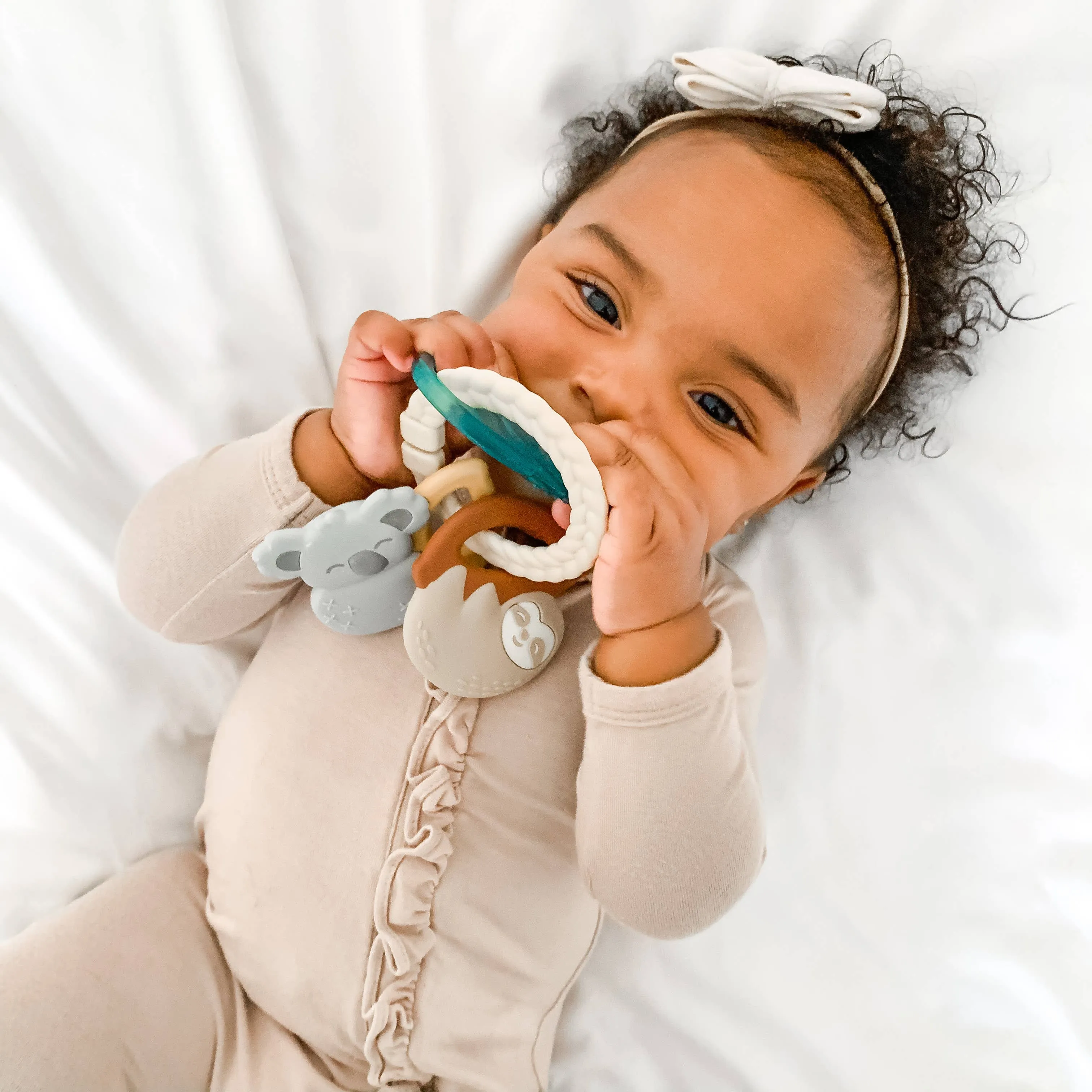 Tropical Keys™ Textured Ring with Teether   Rattle