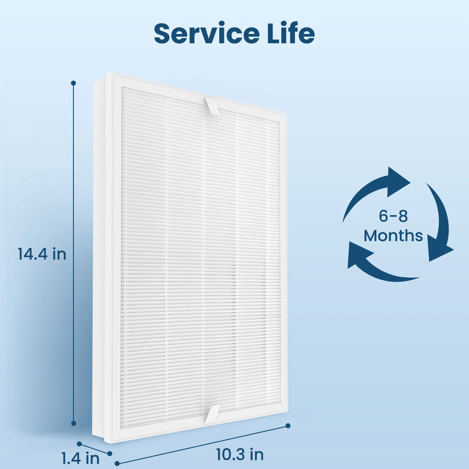 Vewior Air Filter Replacement | A7