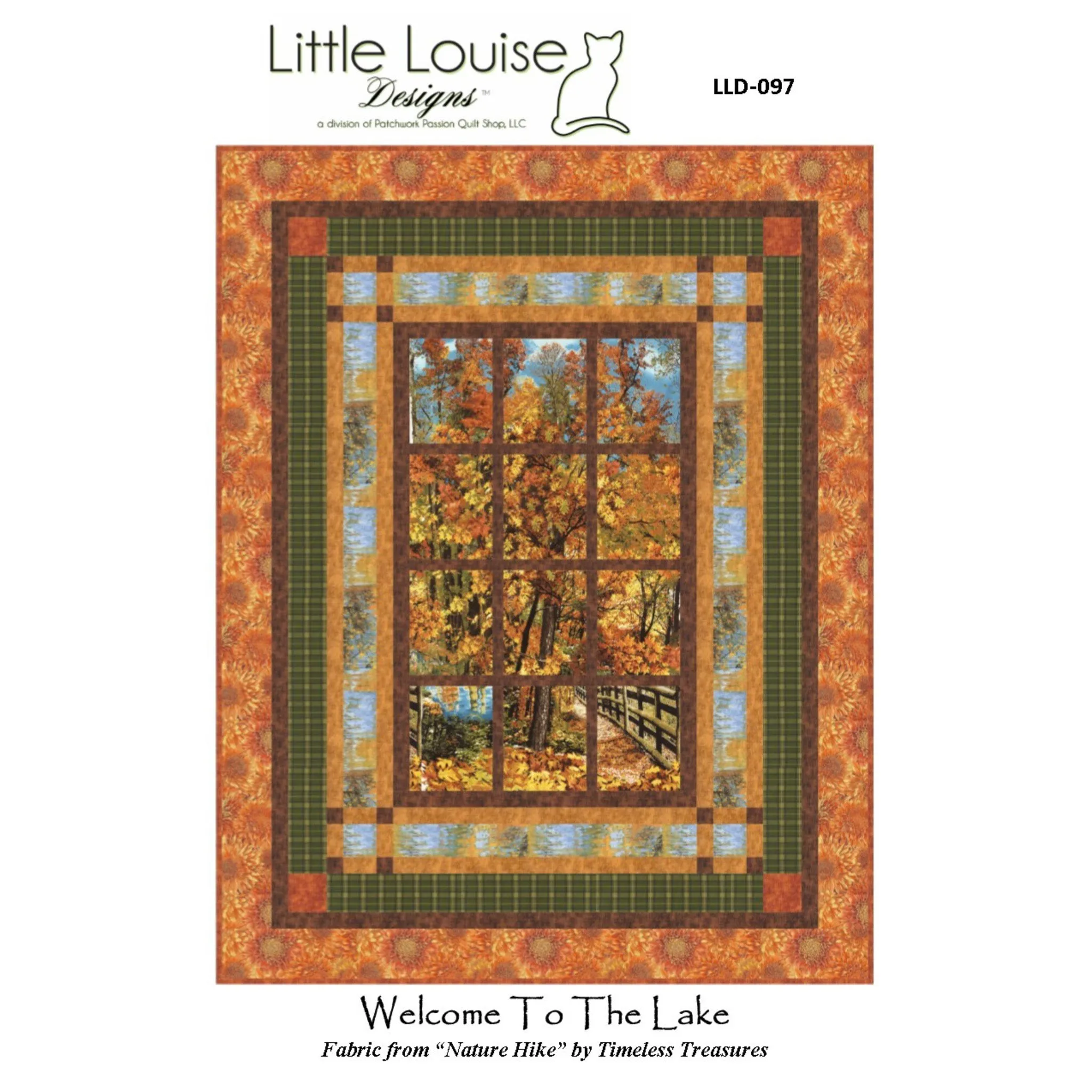 Welcome to the Lake Quilt Pattern LLD-097 - Paper Pattern