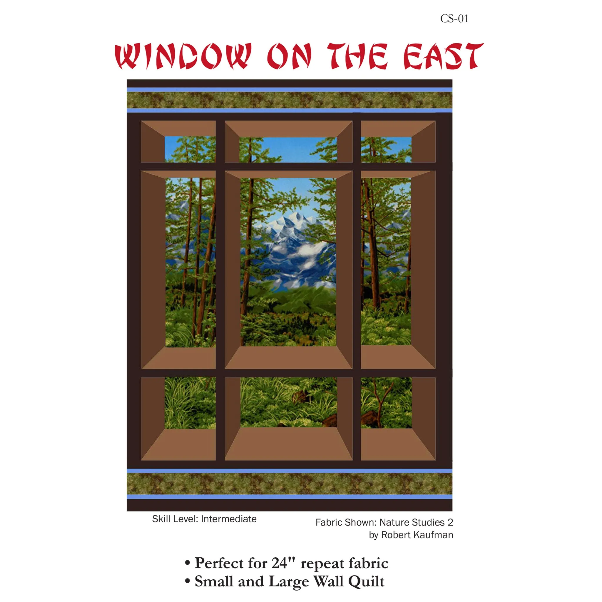 Window on the East Quilt CS-01e - Downloadable Pattern