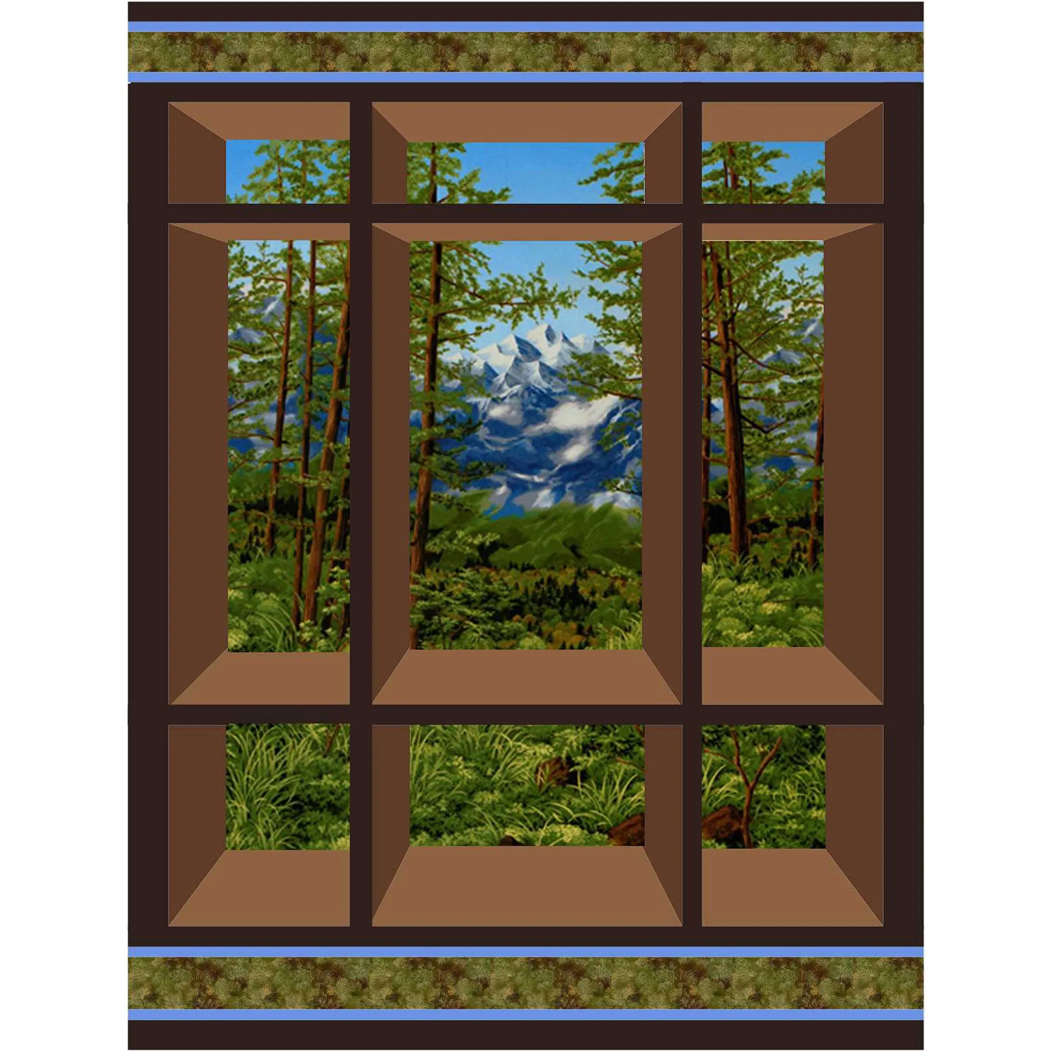 Window on the East Quilt CS-01e - Downloadable Pattern