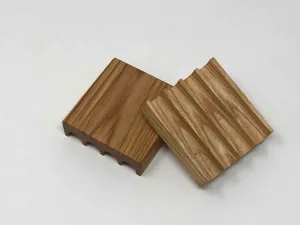 Wood Soap Dish Square